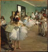 The Dance Class Edgar Degas